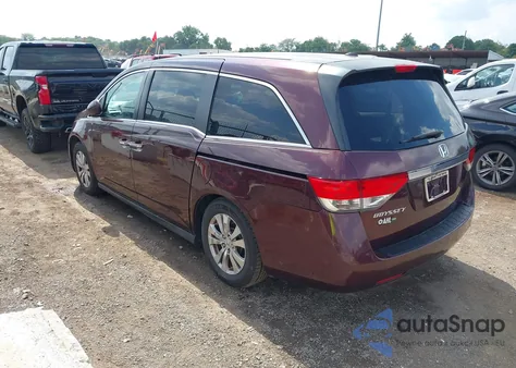 2014 Honda Odyssey Ex-L z USA, uszkodzony, nr VIN 5FNRL5H67EB079793